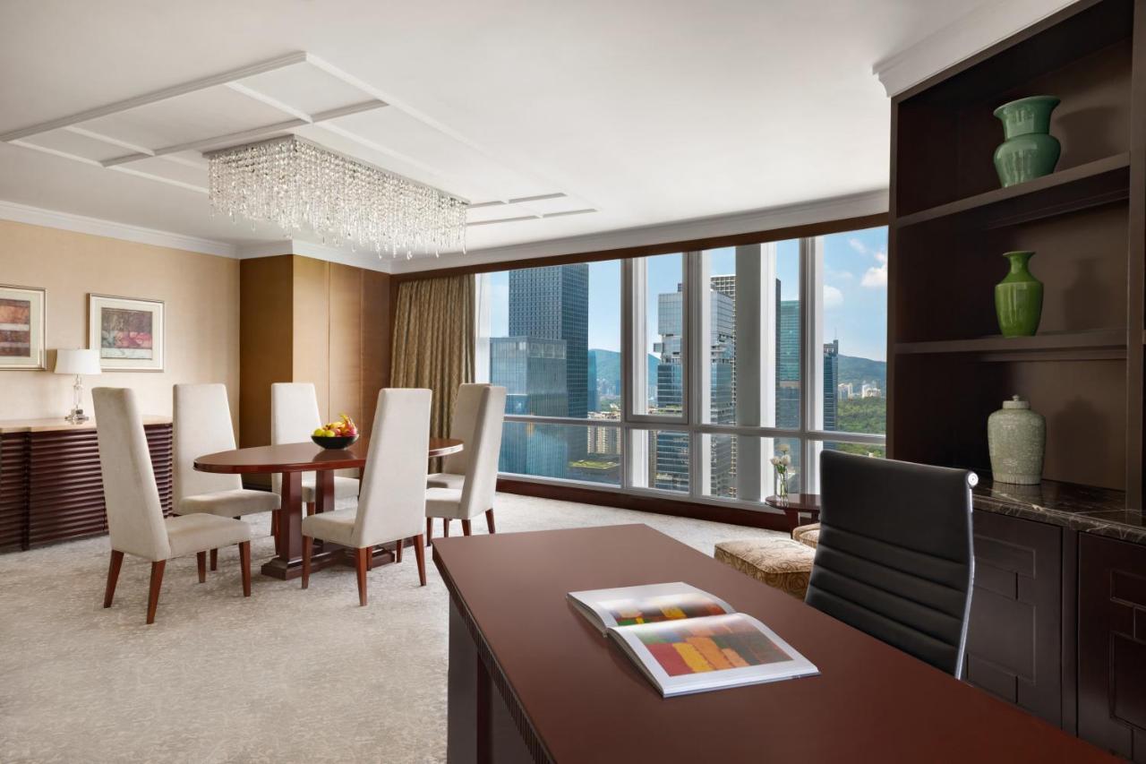 Futian Shangri-La, Shenzhen,Near To Shenzhen Convention&Exhibition Centre, Futian Railway Station Zewnętrze zdjęcie
